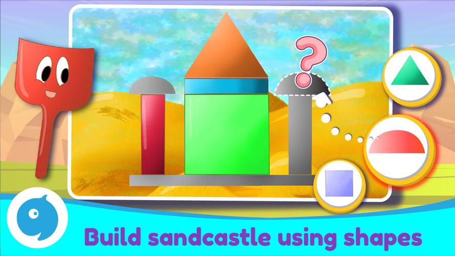 Colors & shapes learning Games स्क्रीनशॉट 1