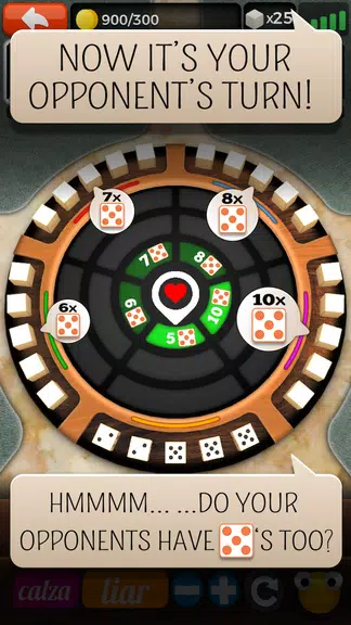 Liar's Dice Online Multiplayer ဖန်သားပြင်ဓာတ်ပုံ 1
