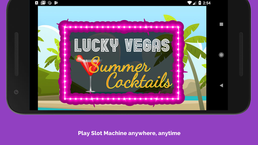 Lucky Vegas - Summer Cocktail Slot Jackpot Machine Captura de pantalla 0