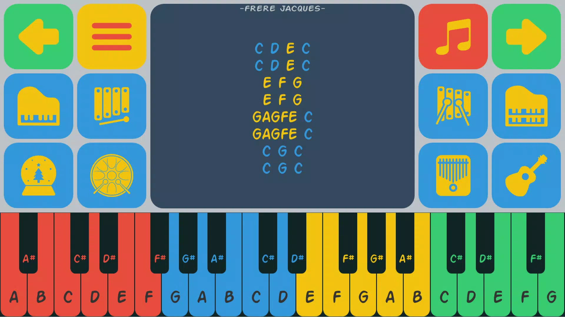 Easy Piano Captura de tela 1