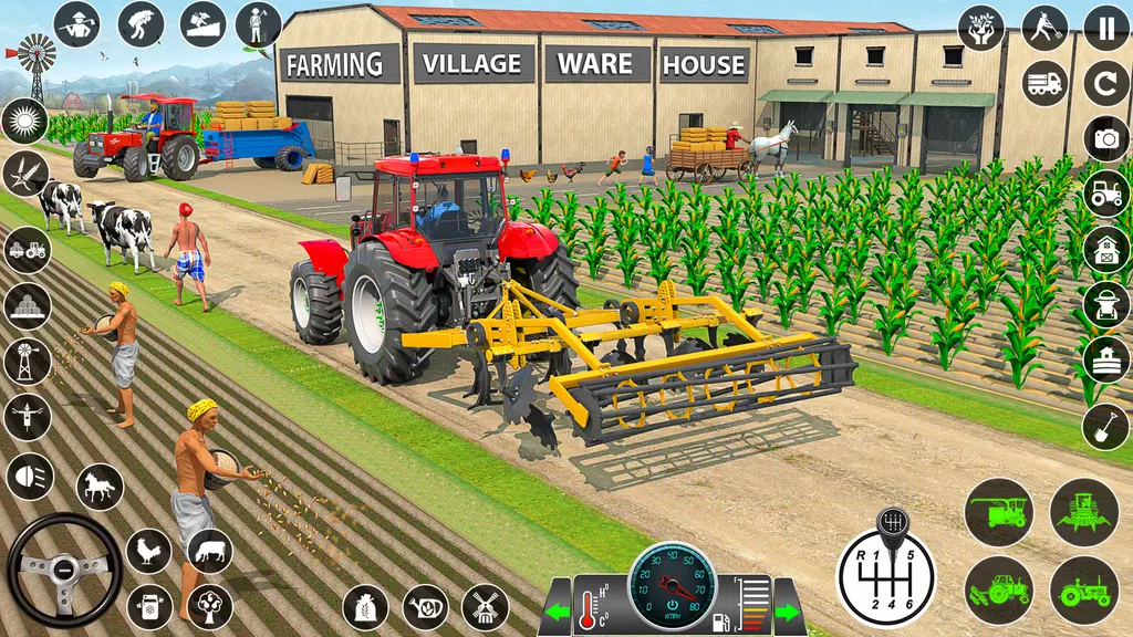 Farming Games: Tractor Driving Ảnh chụp màn hình 0