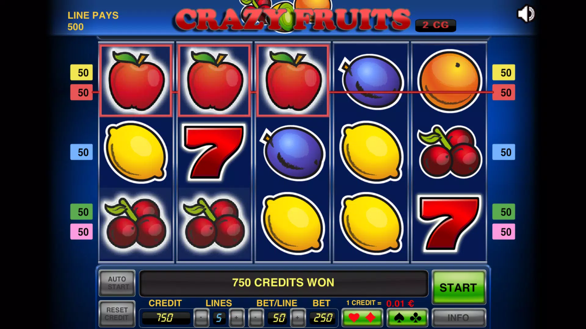 Crazy Fruits Screenshot 0