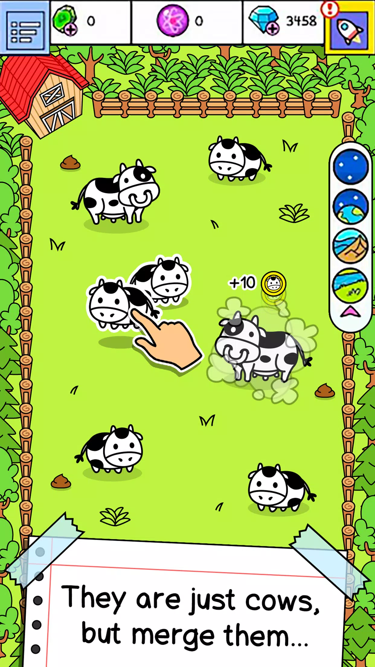 Cow Evolution: Idle Merge Game应用截图第0张