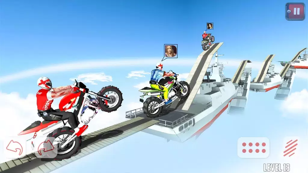 Dirt Bike Moto Real Race Game Schermafbeelding 1