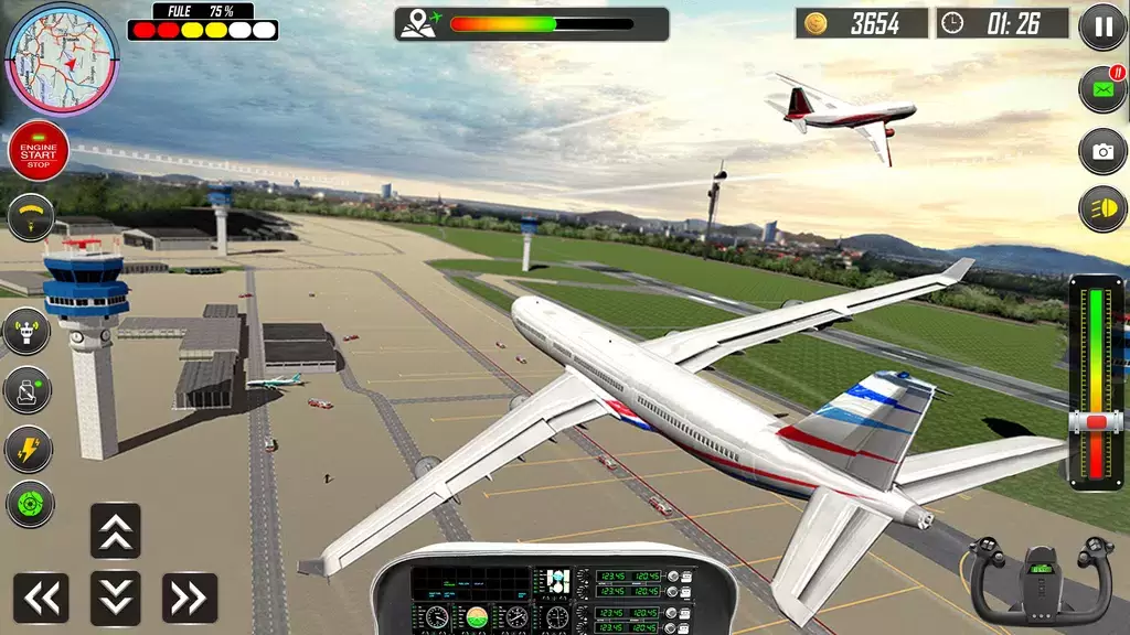 Real Plane Landing Simulator Zrzut ekranu 2