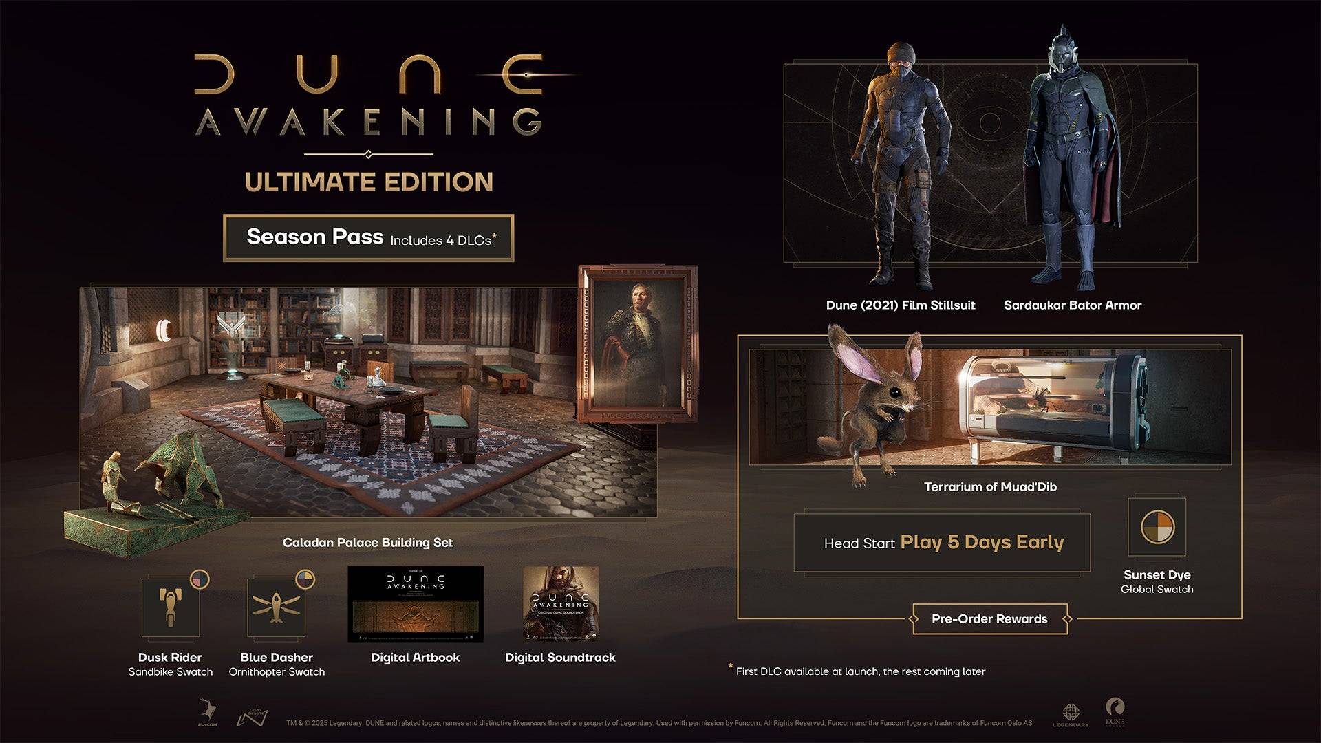 The Dune: Awakening Ultimate Edition. Afbeelding Credit: Funcom.