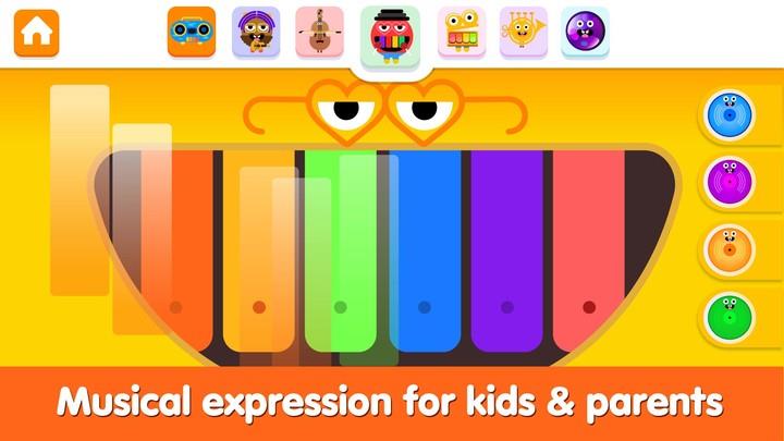 Baby Piano Game For Kids Music Ekran Görüntüsü 1