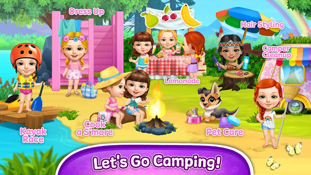 Sweet Baby Girl Summer Camp Captura de pantalla 0