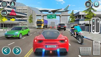 Real Driving School: Car Games スクリーンショット 3