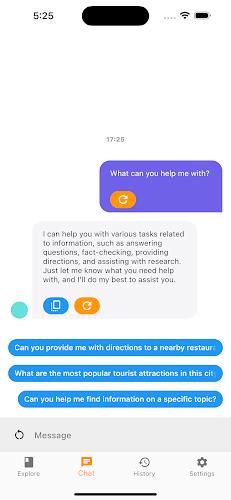 Schermata Chatty – AI assistant 0