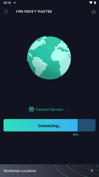 Schermata VPN Proxy Master 2