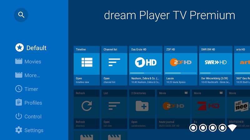 dream Player for Android TV Capture d'écran 1