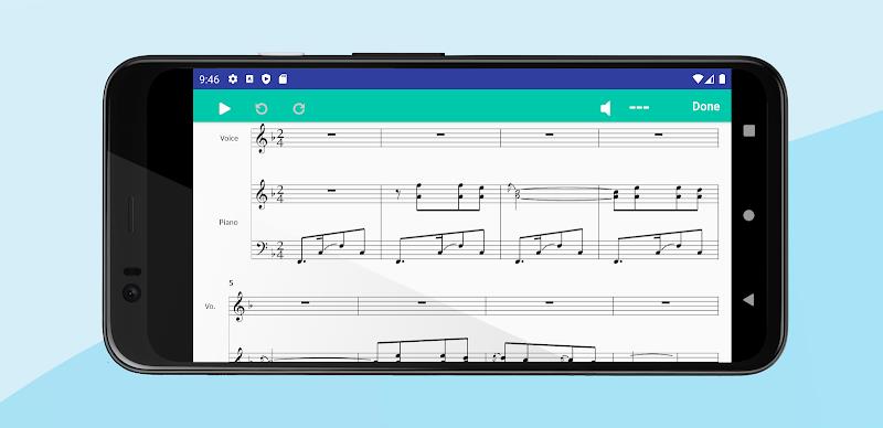 Score Creator: music notation स्क्रीनशॉट 0