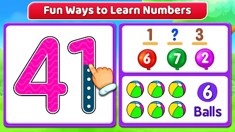 123 Numbers - Count & Tracing Скриншот 1