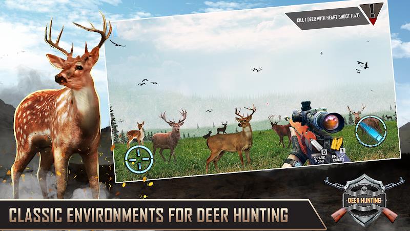 Deer Hunting Simulator Games স্ক্রিনশট 2