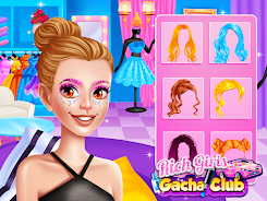 Rich Girls Gacha Club Tangkapan skrin 1