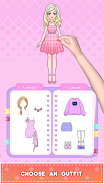 DIY Paper Doll: Dress Up Diary Ảnh chụp màn hình 1