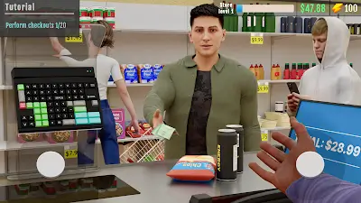 Supermarket Manager Simulator ภาพหน้าจอ 0