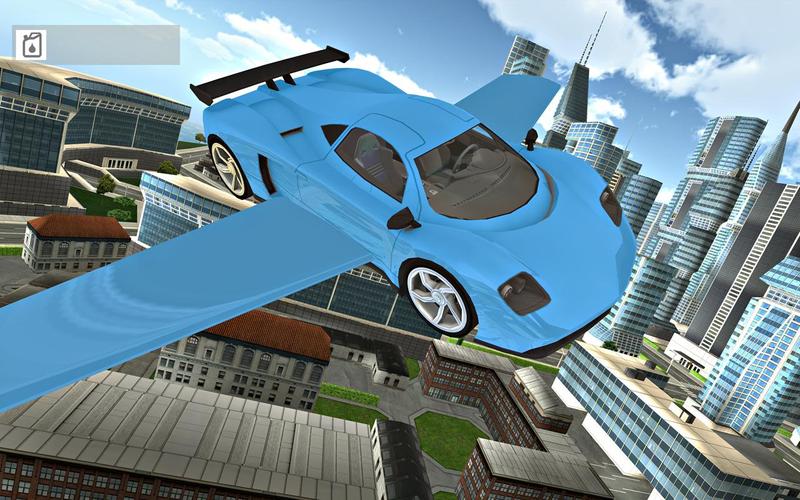 Flying Car Simulator Xtreme 3D 스크린샷 1