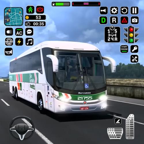 Bus Simulator: City Coach Game Captura de pantalla 0