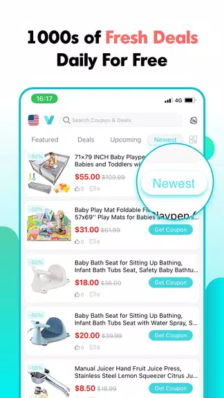 Vipon - Amazon Deals & Coupons Скриншот 3