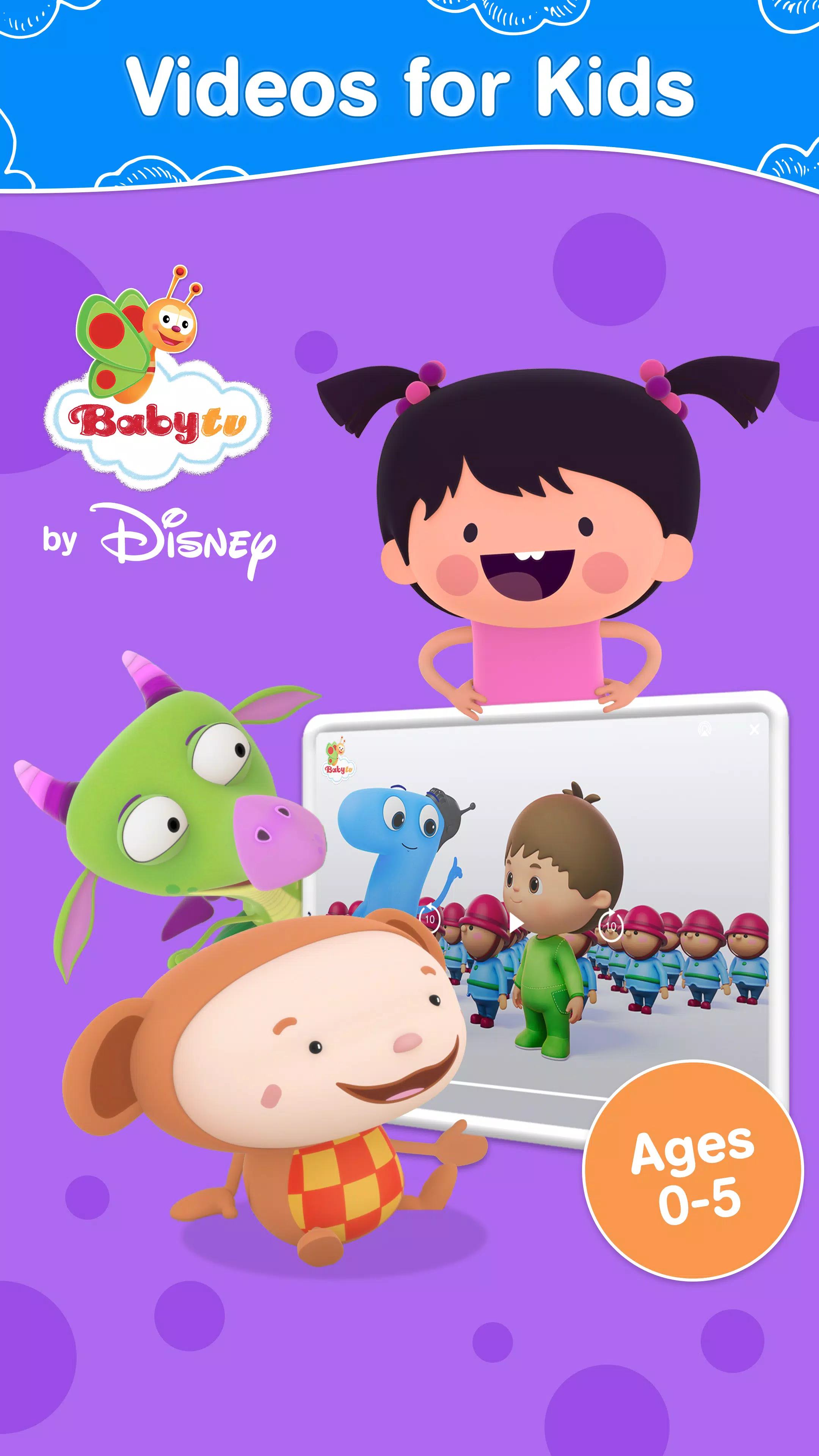 BabyTV - Vídeos para niños Captura de pantalla 0