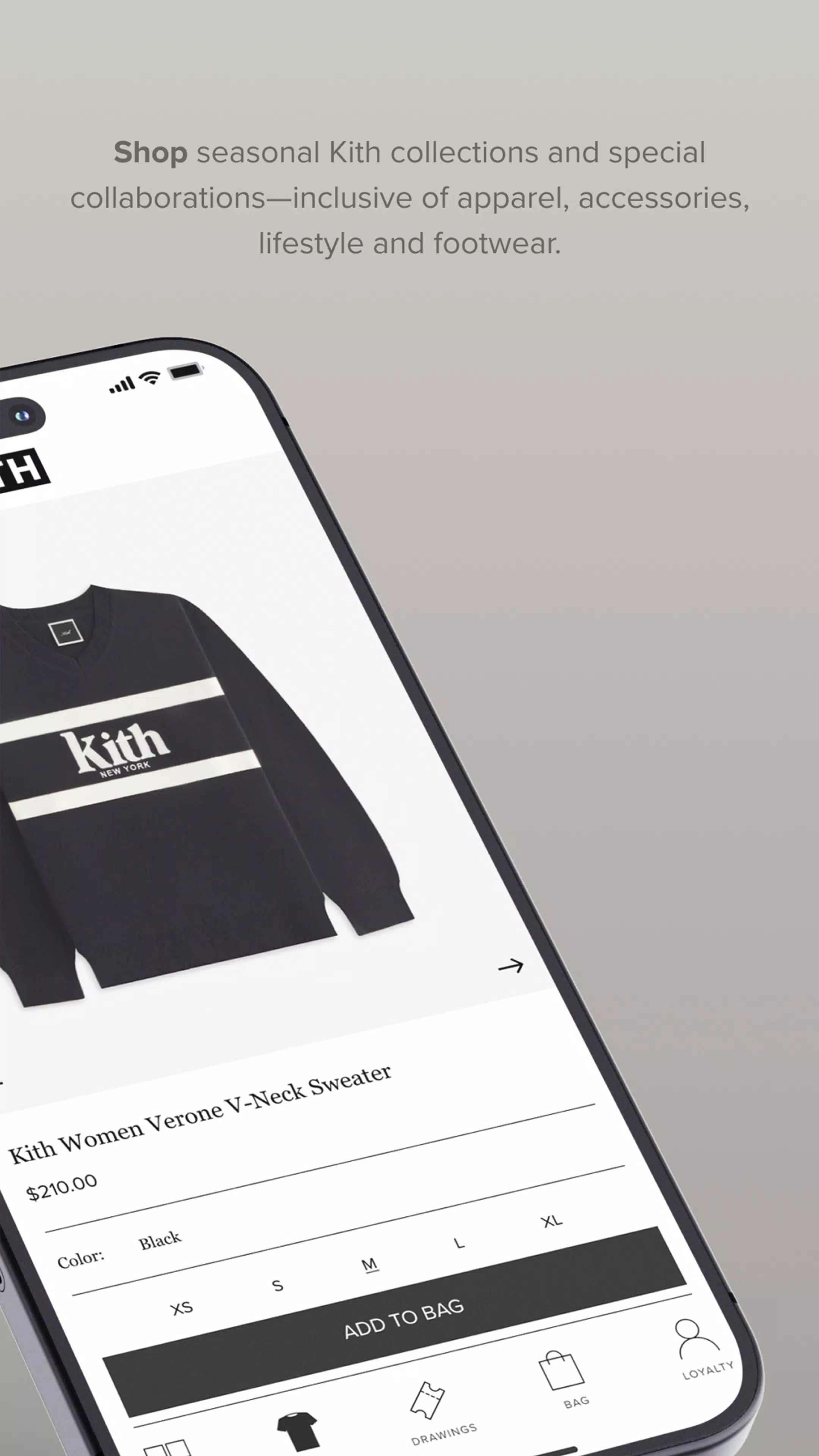 KITH スクリーンショット 2