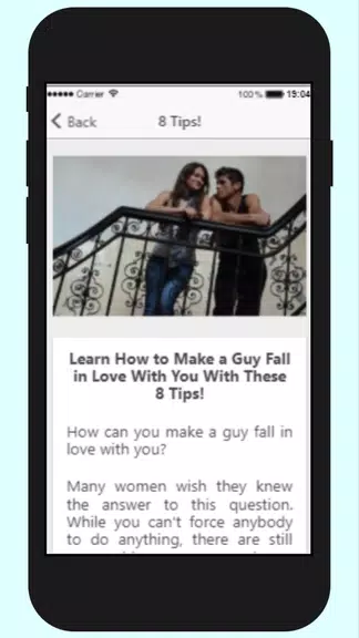 How To Make A Guy Fall In Love ဖန်သားပြင်ဓာတ်ပုံ 1