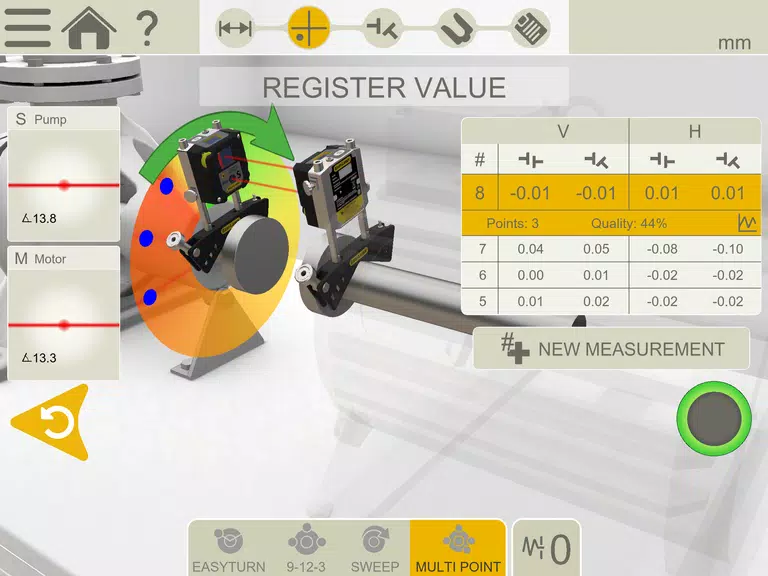 Easy-Laser XT Alignment Capture d'écran 1