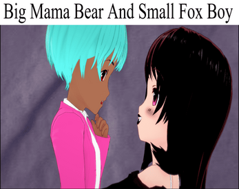 Big Mama Bear And Small Fox Boy Captura de tela 0