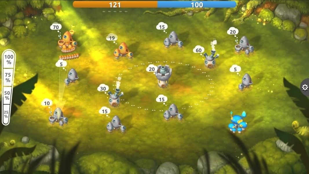 Mushroom Wars 2: RTS Strategy Captura de pantalla 0