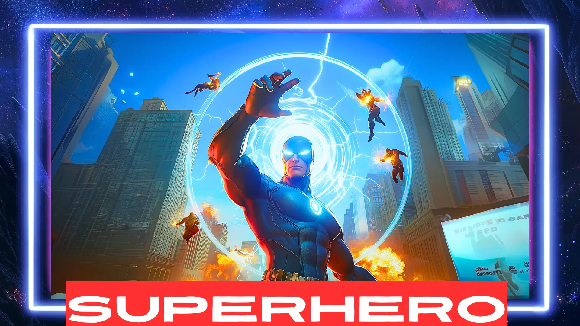 Psychic Hero: a superhero game Zrzut ekranu 0