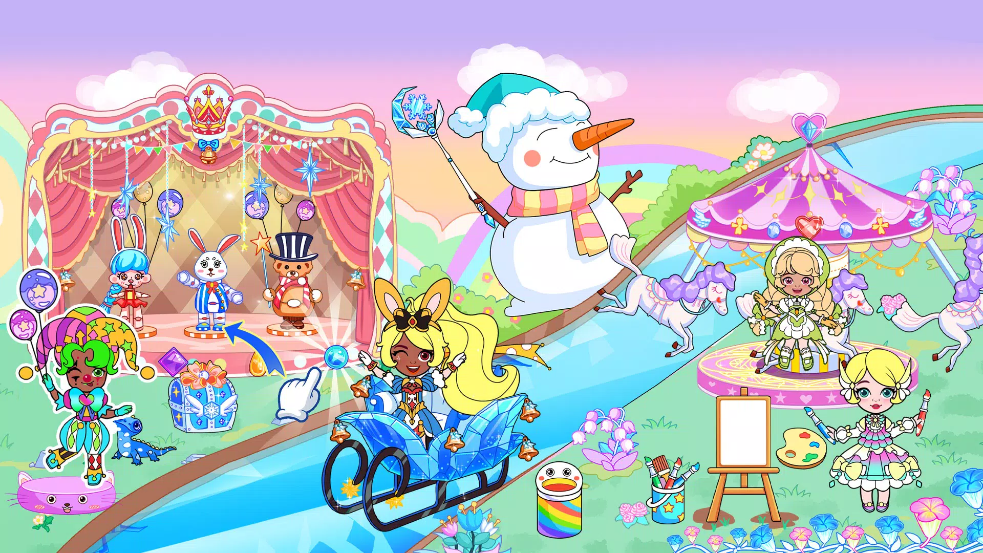 Schermata Ice Princess World Castle Life 2