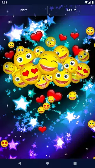 Cute Emoji Live Wallpaper स्क्रीनशॉट 3