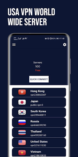 USA VPN Fast: Secure VPN Proxy應用截圖第1張