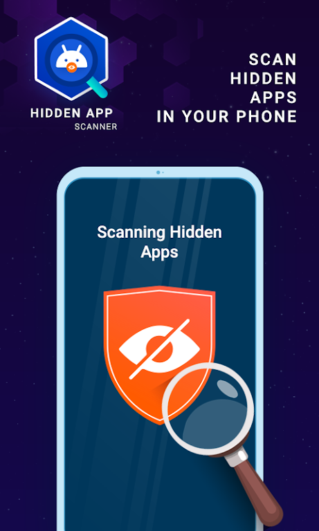 Hidden Apps Scanner Captura de tela 1