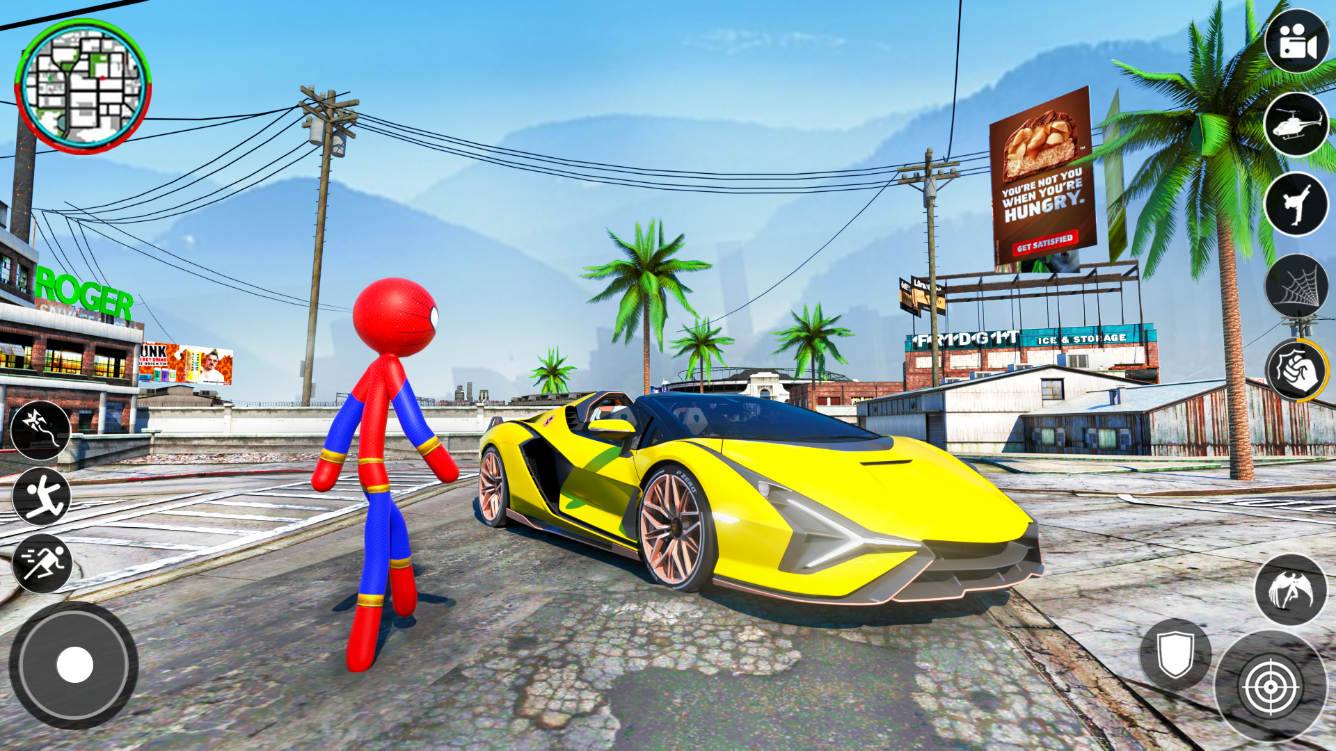 Spider Hero Man Game-Superhero Ekran Görüntüsü 2