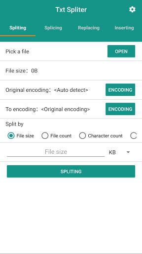 Txt Spliter Скриншот 0