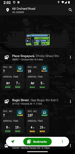 Schermata SG Bus Arrival Times 1