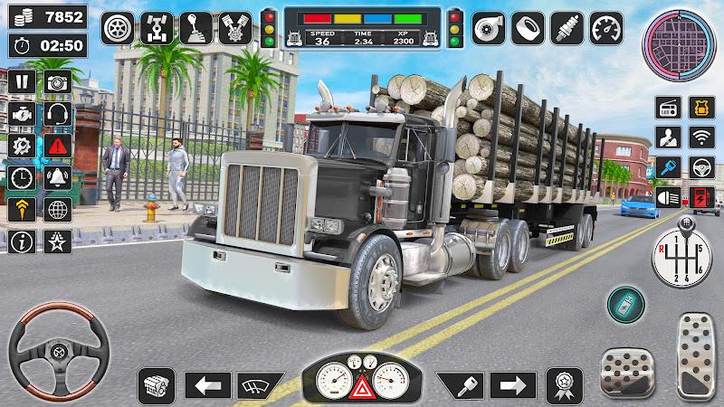 Truck Driving School Games Pro Tangkapan skrin 2