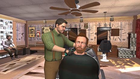 Barber Shop-Hair Cutting Game Ekran Görüntüsü 0