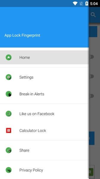 Fingerprint App Lock Tangkapan skrin 2