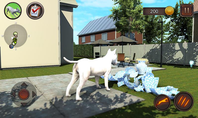 Bull Terier Dog Simulator Captura de pantalla 2