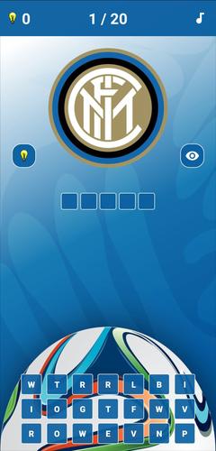 Schermata Soccer Quiz: Guess the Logo 2