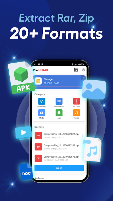 Pro 7-Zip, Unzip Rar Extractor স্ক্রিনশট 2