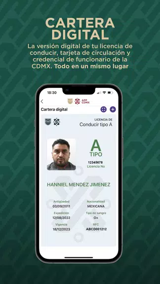 App CDMX ภาพหน้าจอ 2