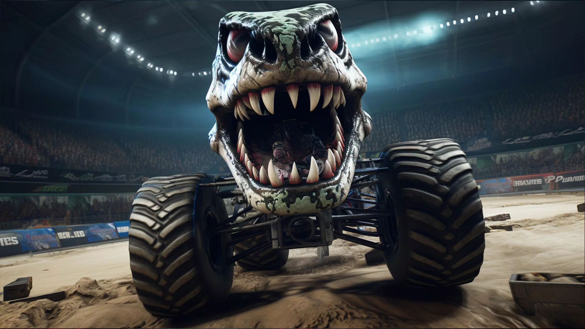 Crazy Monster Truck Games Ekran Görüntüsü 3