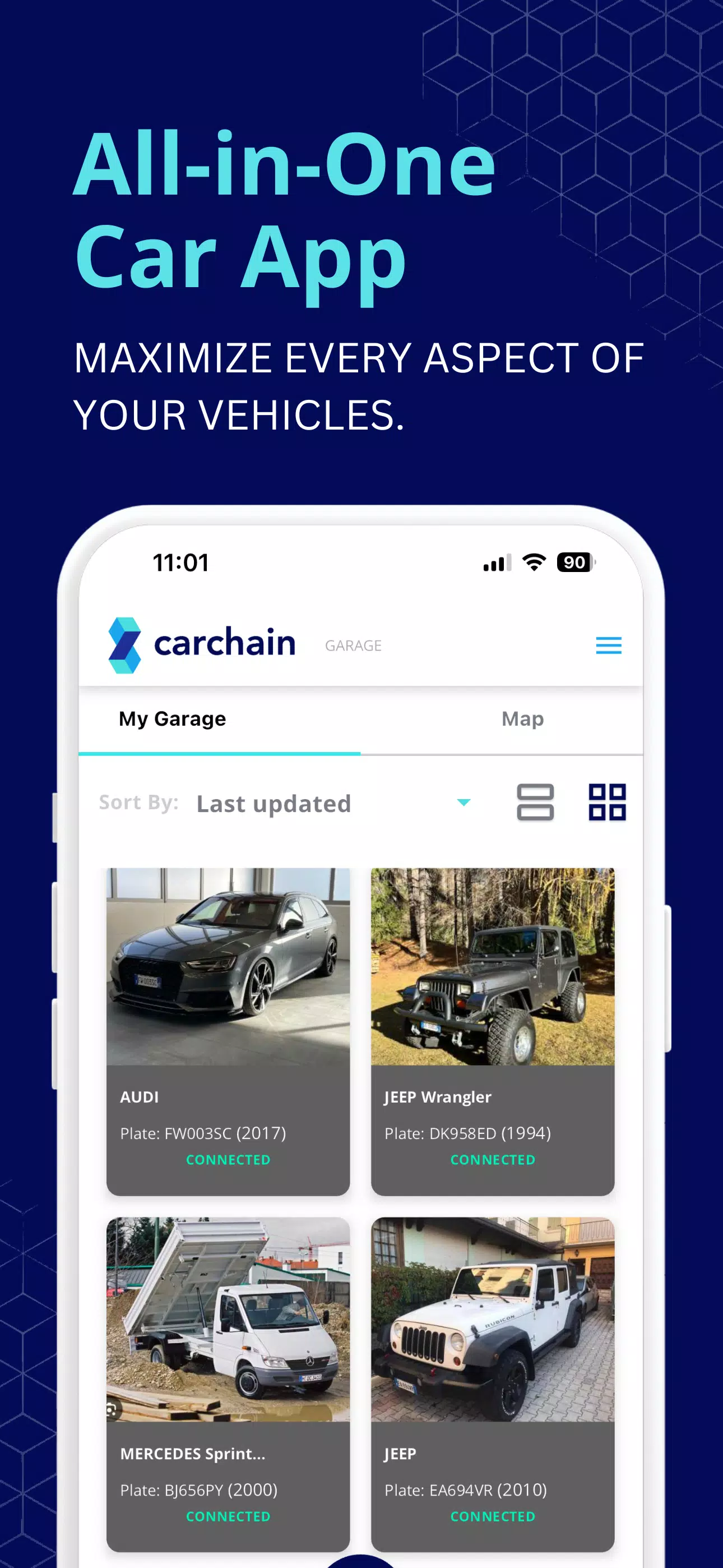 Carchain - My Garage Schermafbeelding 0