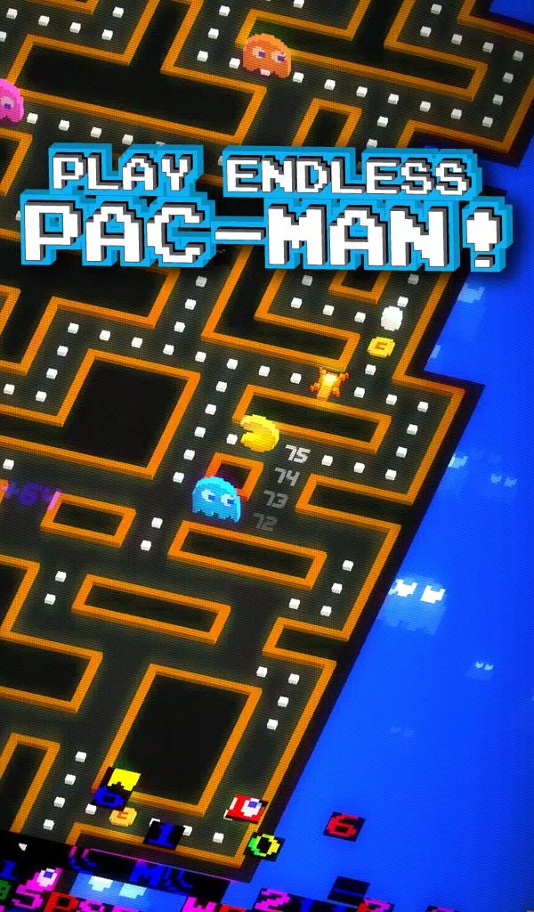 PAC-MAN 256 Labyrinthe infini Capture d'écran 0