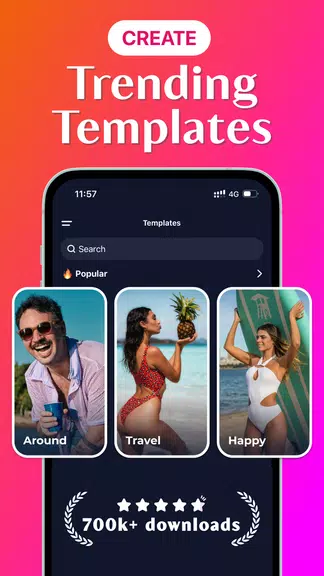 Template Video Maker & Editor應用截圖第0張